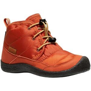 Keen Boy's Youth Howser II Waterproof Orange Chukka Boots